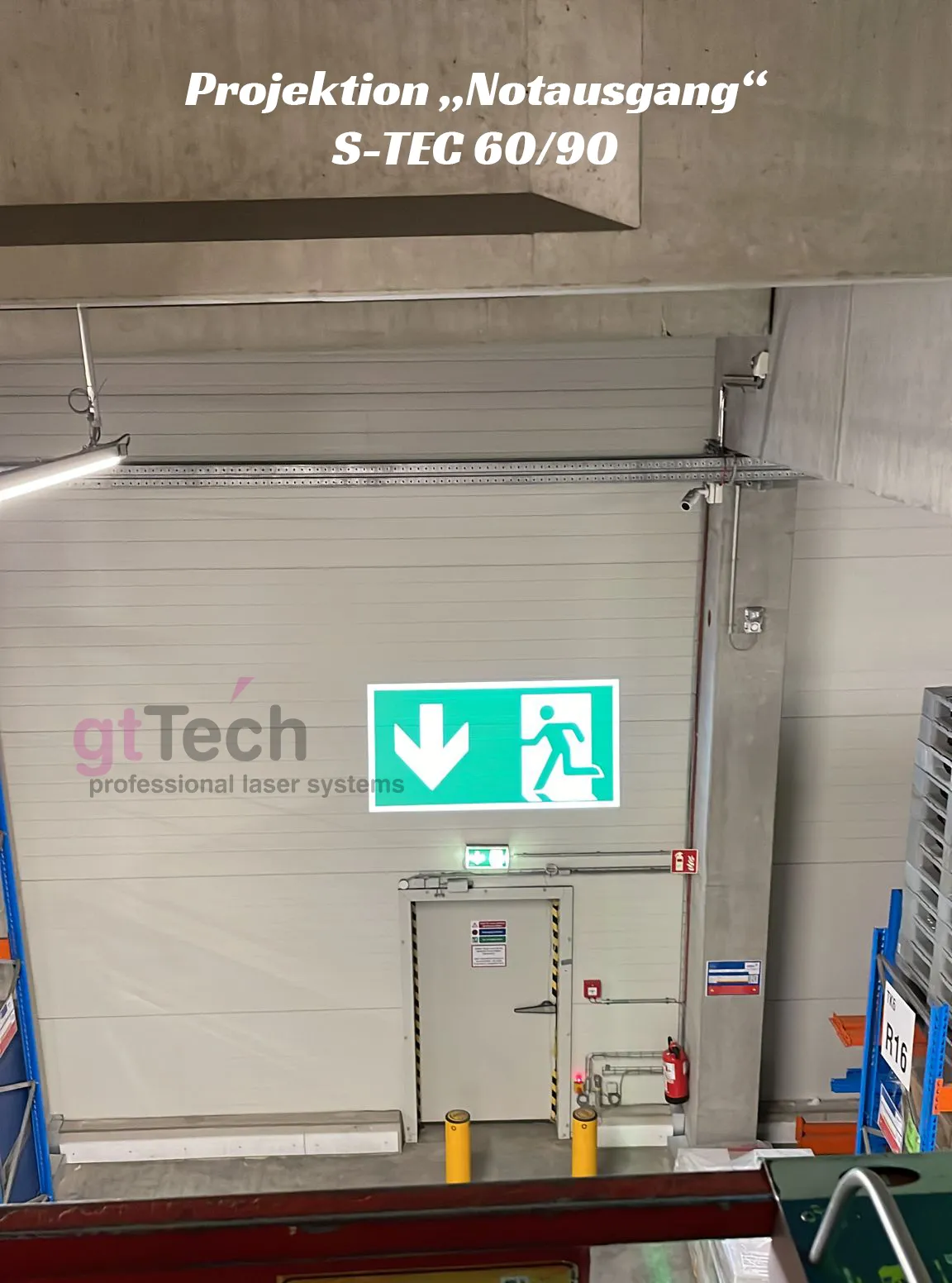 S-TEC emergency exit projector S-TEC emergency exit projector