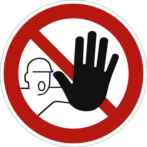 02R Halt Durchgang verboten
