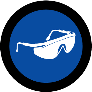02B Schutzbrille Pflicht