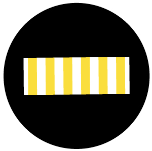 02G Zebrastreifen gelb weiß