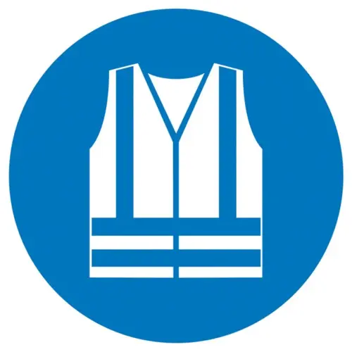 02B Sicherheitsweste benutzen