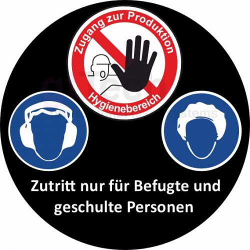 03BR Zutrittsschild individuell